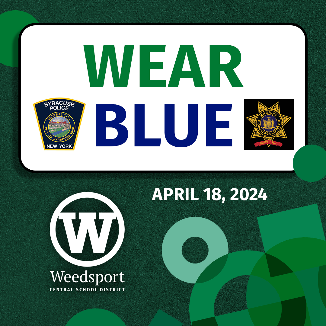 All Staff and Students are Invited to Wear Blue on April 18th, to Show